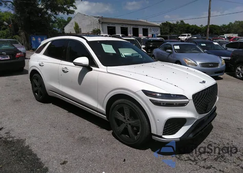 2022 Genesis Gv70 3.5T Awd Sport из США, поврежденный, VIN KMUMCDTC5NU011241